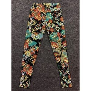 OS LulaRoe Snake Skin Leggings